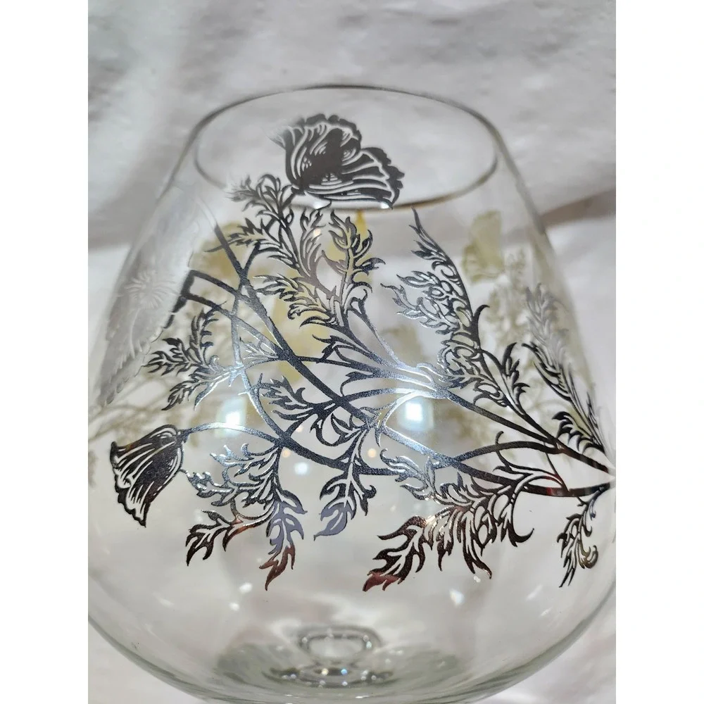 Large, Silver City Glass Co.-X-Large Brandy Snifter or Cocktail Mixer, Sterling